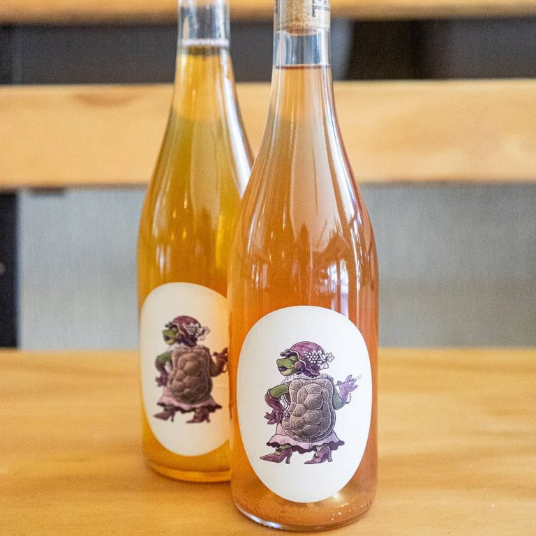 Unique wines with seafood